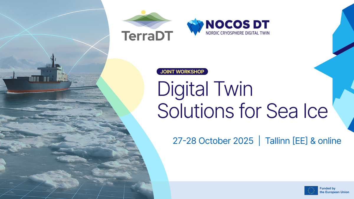 joint event - Digital twin solutions for sea ice