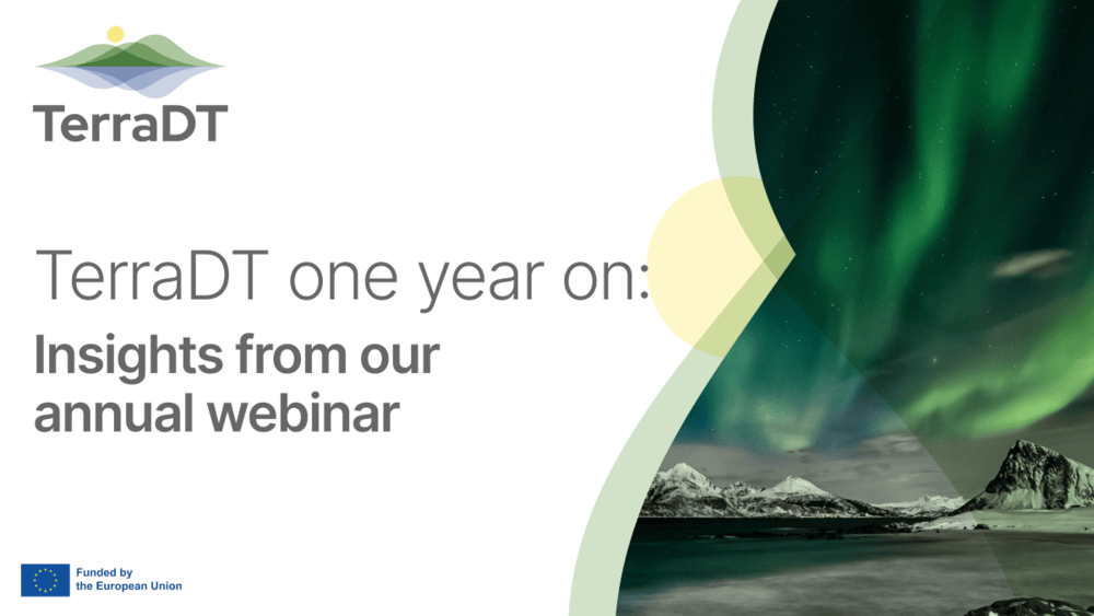 TerraDT “One Year On”: advancing climate digital twins for actionable insights