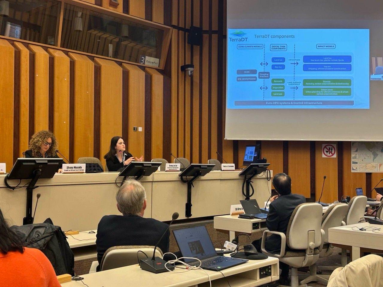 itu - Maria Giuffrida presenting