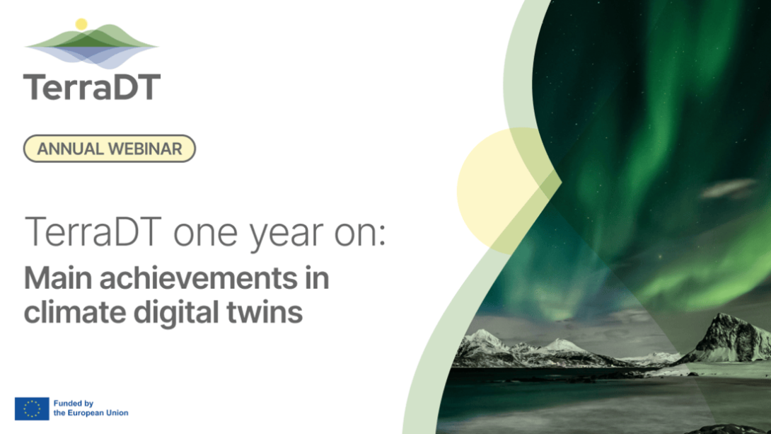 TerraDT one year on: main achievements in climate digital twins